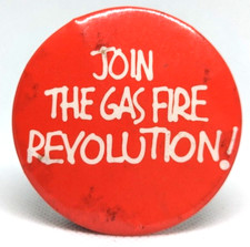 Vintage Join The Gas Fire