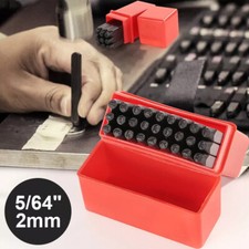 1Set 5/64" 2mm Letter Number