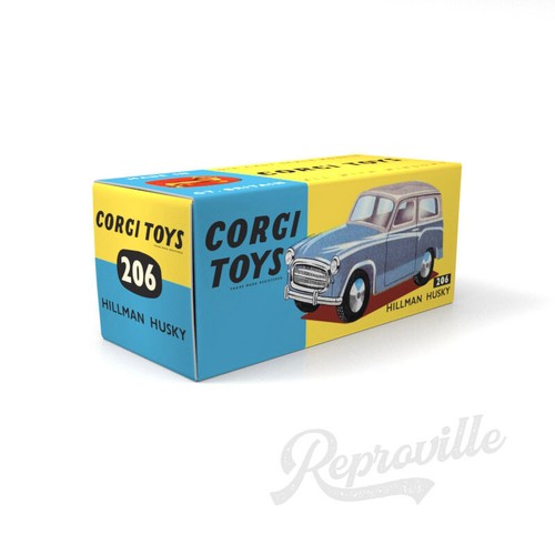 Repro box for corgi 206 - repro,