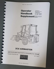 JCB 2CX AIRMASTER - OPERATOR