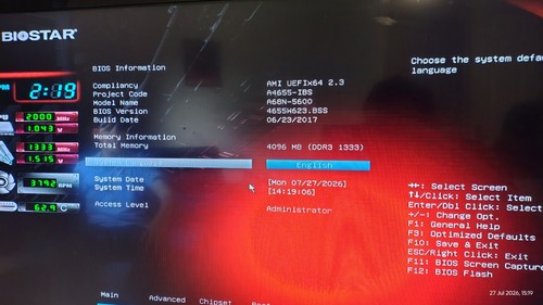 Biostar a68n 5600 os - biostar, pc