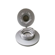 2x Pagid Brake Discs Rear 68.8mm Height Fits Ford Tourneo Custom Transit 55607