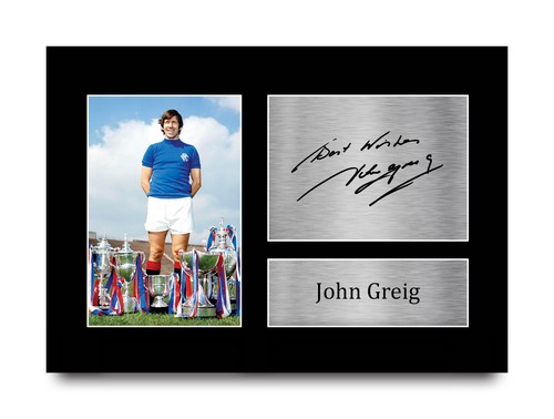 John greig signed - signed, pre