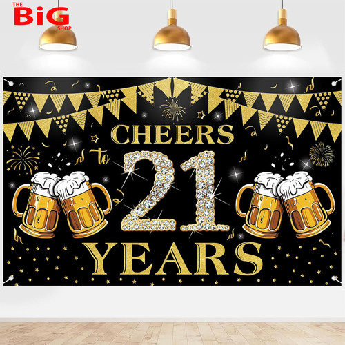 21st birthday decorations - birthday,