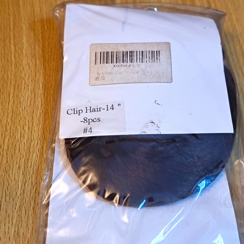 Clip human hair extensions - clip-in,
