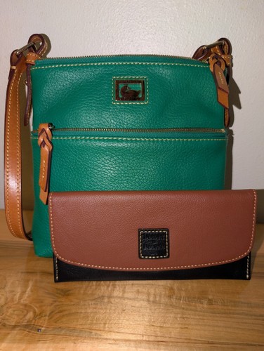 Emerald green dooney and - green,