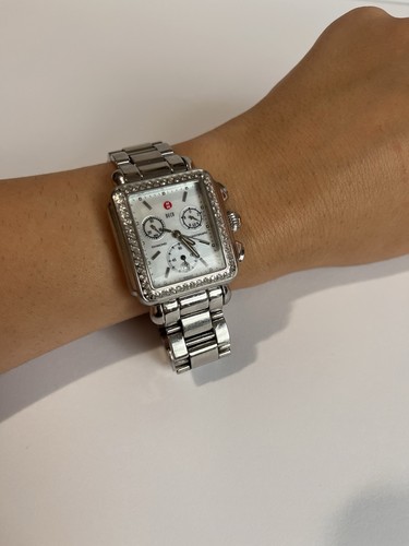 Michele deco chronograph 33mm - michele,