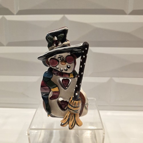 Heather goldminc snowman - snowman, 5"