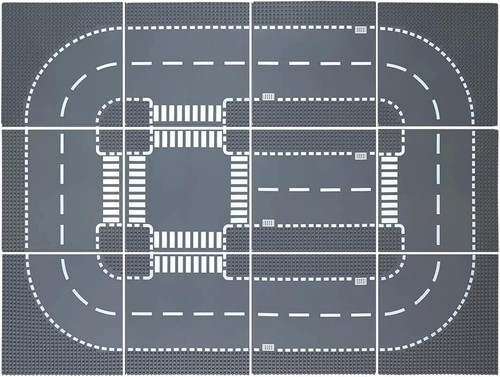 Road base plates for city - base,