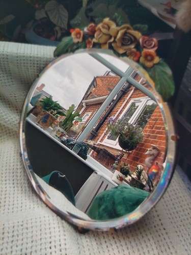 1930s barbola table top mirror - 1930s,