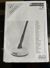 Karcher T50 T - Racer Instruction Manual Booklet 