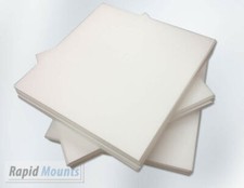 Mountboard 20 and 50 packs , Whitecore board offcuts