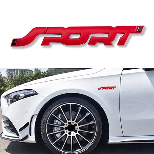 Red sticker sport emblem - sticker,