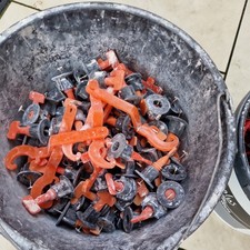 Approx 200 Tile Leveling System Kit Reusable Tile Spacer Wall Floor Clips Tools