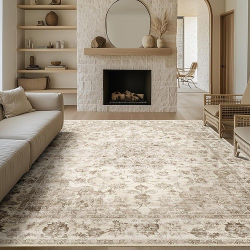 Vintage large area rug - vintage,