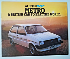 Austin Metro UK Launch Sales