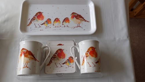 Winter robins piece gift - winter,
