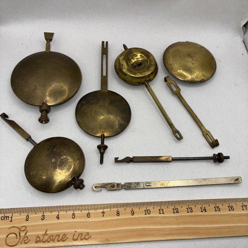 Mixed lot antique brass - lot,
