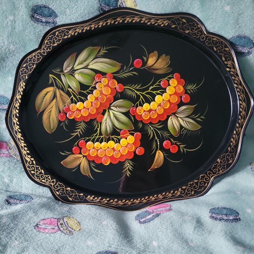 Vintage hand painted - hand,