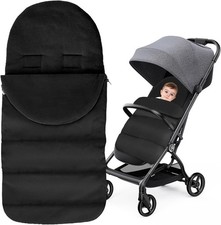 Luxurious Black Footmuff with