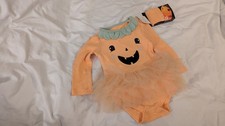 Pumpkin Tutu Vest And Tights