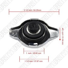 1 x Radiator Cap 17580-16060 For Kubota RTV900 M4900 M5700 MX4700 MX5000 MX5100