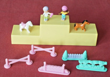 POLLY POCKET PONY JUMPIN' FUN / PONY PARADE COMPLETE SET - 1995