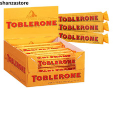 Toblerone Milk Chocolate - Swiss Made Chocolate with Honey & Almond 35g