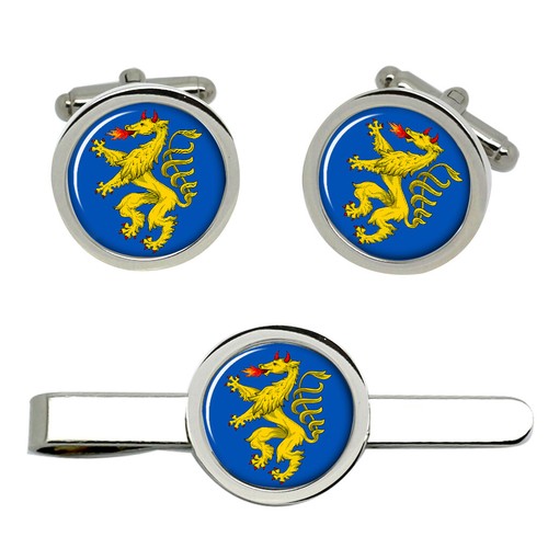 Heraldic panther cufflinks and - panther,