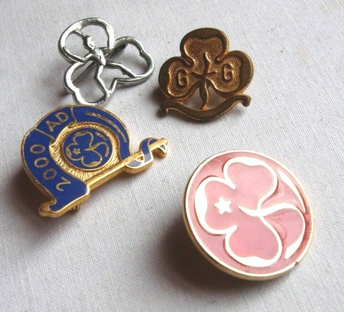 Four girl guide brownie - girl, &