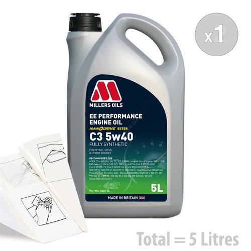 Millers performance 5w40 - performance, c3