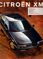 Citroen XM Hatchback & Estate 1992-1993 UK Market Sales Brochure