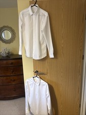 Boys White Long Sleeve School