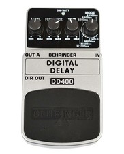 Behringer DD400 Digital Delay Guitar Effects Pedal
