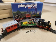Vintage PLAYMOBIL 4019 RC Steam Train set
