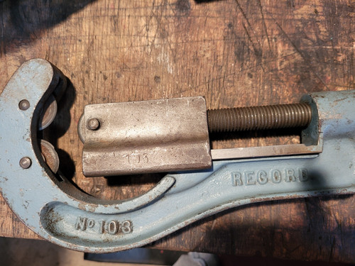 Vintage record pipe - record,