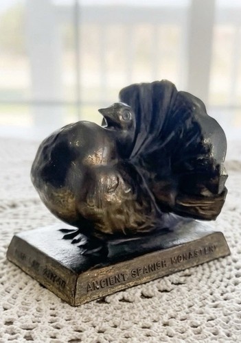 Vintage solid bronze - solid, fantail