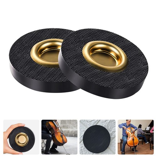 2pcs brass cello stands with - 2pcs,