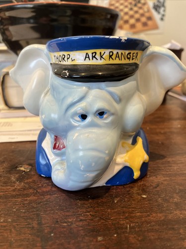 Vintage thorpe park ranger mug - thorpe,