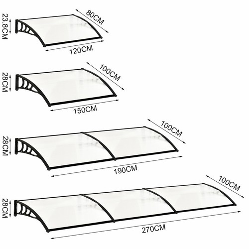 Xlarge door canopy awning - door,