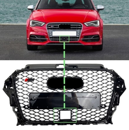 Gloss black rs3 style - gloss, front