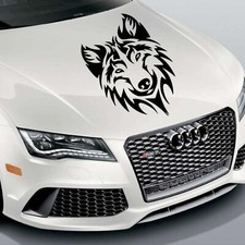 Camper van car sticker wolf - camper,