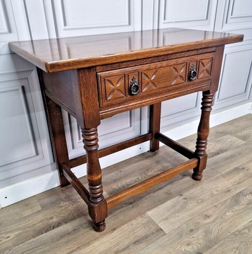 Antique style console desk - style,
