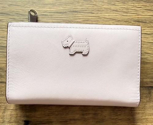 Small pink radley purse - small,