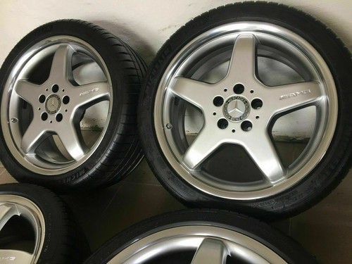 Orig amg wheels tires - tires, 18"