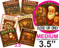 Vintage Xmas Card Toppers