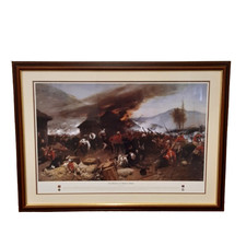 Large Rorke's Drift Framed Art