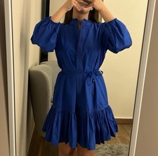New Zara Women Cobalt Blue
