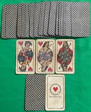 Old c1876 Antique Italian ** MASENGHINI DI R LOMBARDINI ** Playing Cards