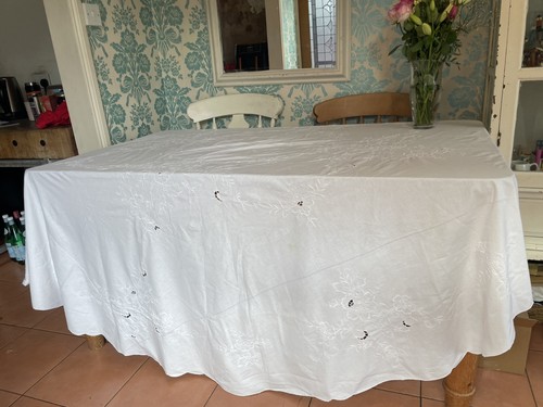 Vintage table cloth